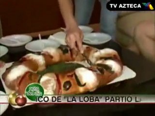El elenco de La Loba celebra el dia de reyes