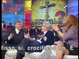 Vittorio Sgarbi (e un prete) vs UAAR