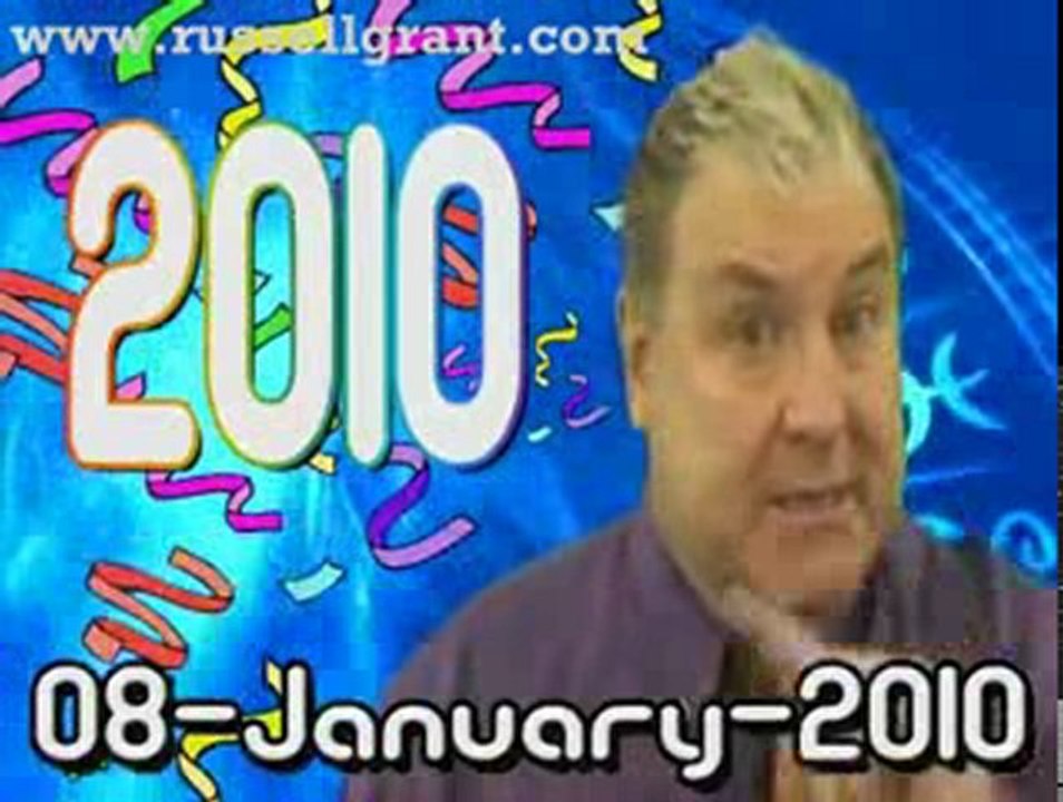 RussellGrant.com Video Horoscope Taurus January Friday 8th
