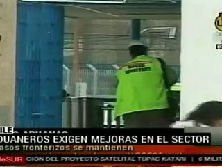 Continua paro de los aduaneros en Chile