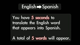 Learn Spanish - Video Vocabulary Beginner Lesson #4