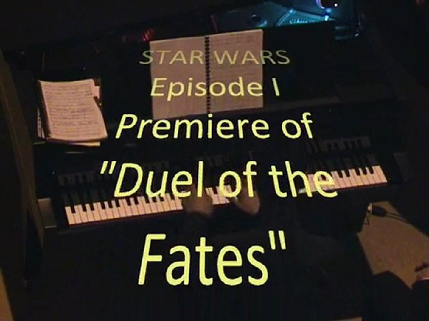 Star Wars - 2 pianos - Duel of the Fates - Vidéo Dailymotion