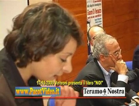 58 - Veltroni Walter a Teramo - 8 - Romanzo NOI (2009-11-13)