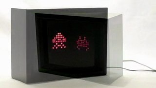 Teaser: new light box, now w/ Space Invaders