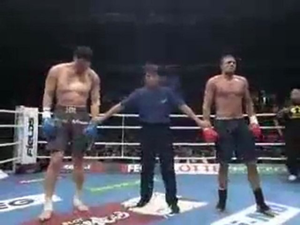 K1 World GP 2008 Badr Hari Vs Hong Man Choi Seoul Part 2