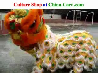 Chinese northern lion dance