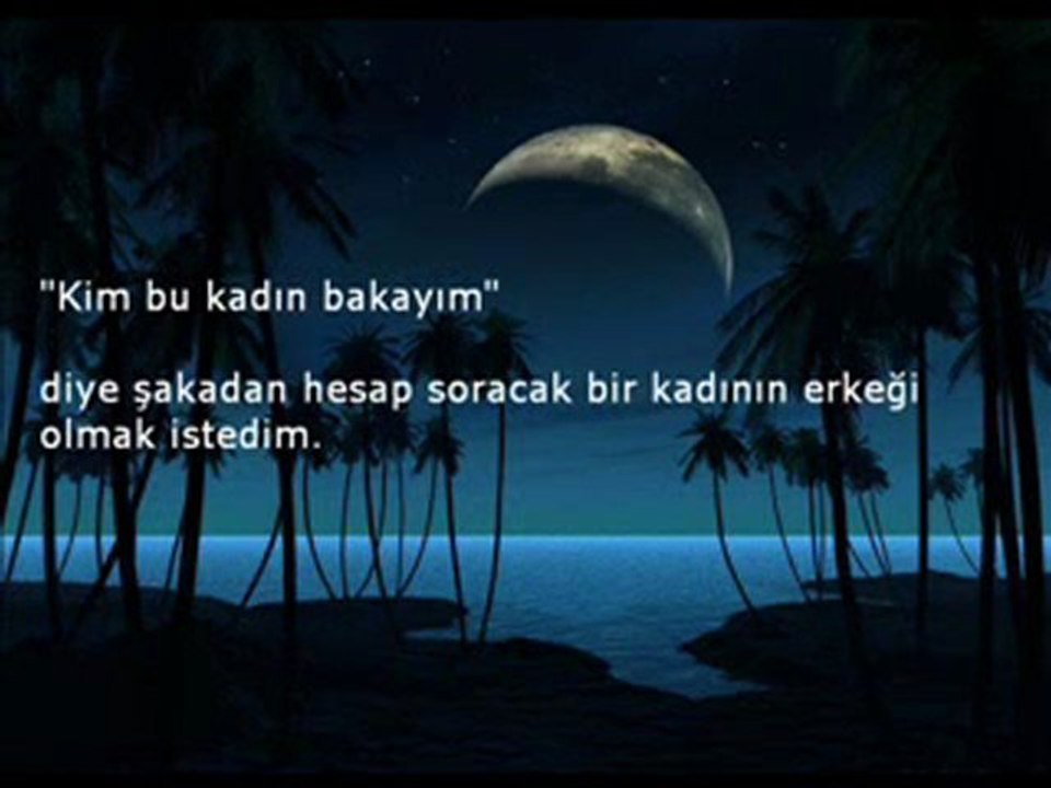 Bir Kadının Erkeği Olmak İstedim...