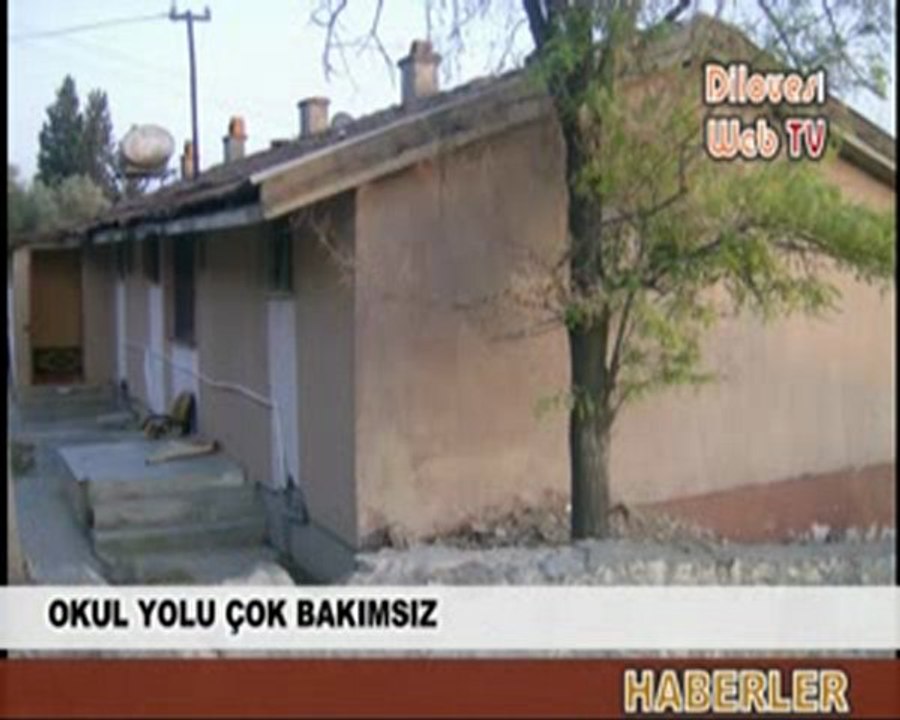 BAŞKANLAR  OKULLARINA  YOL YAPMADILAR