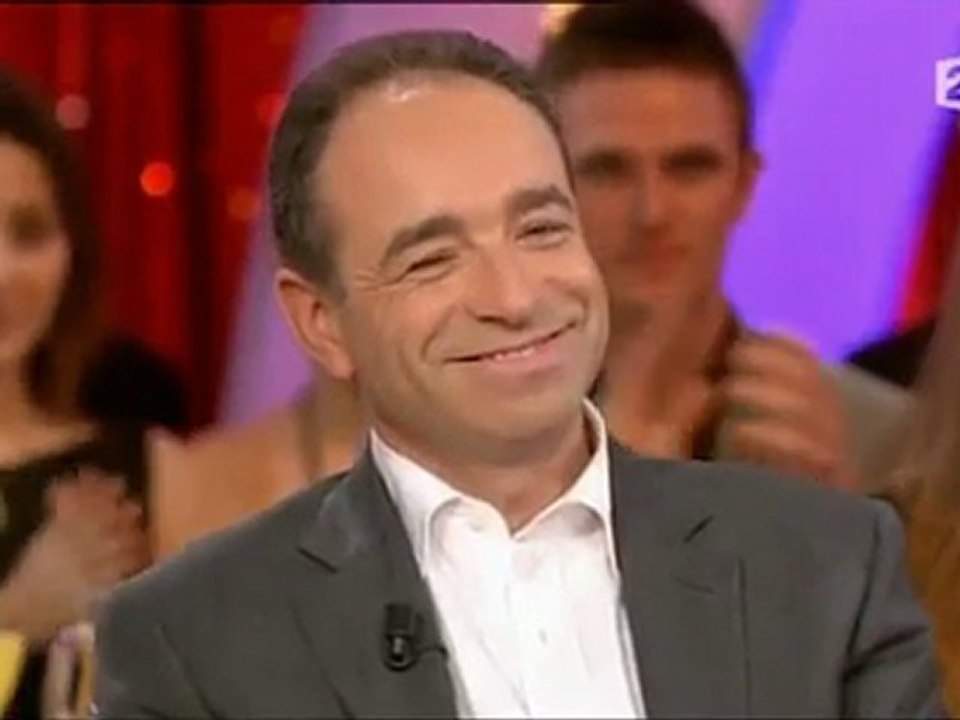 Jean-François Copé chez Michel Drucker avec Anne Roumanoff