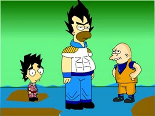 dragon ball simpson
