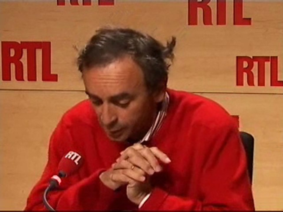 La chronique d'Eric Zemmour sur RTL (08/01/10)