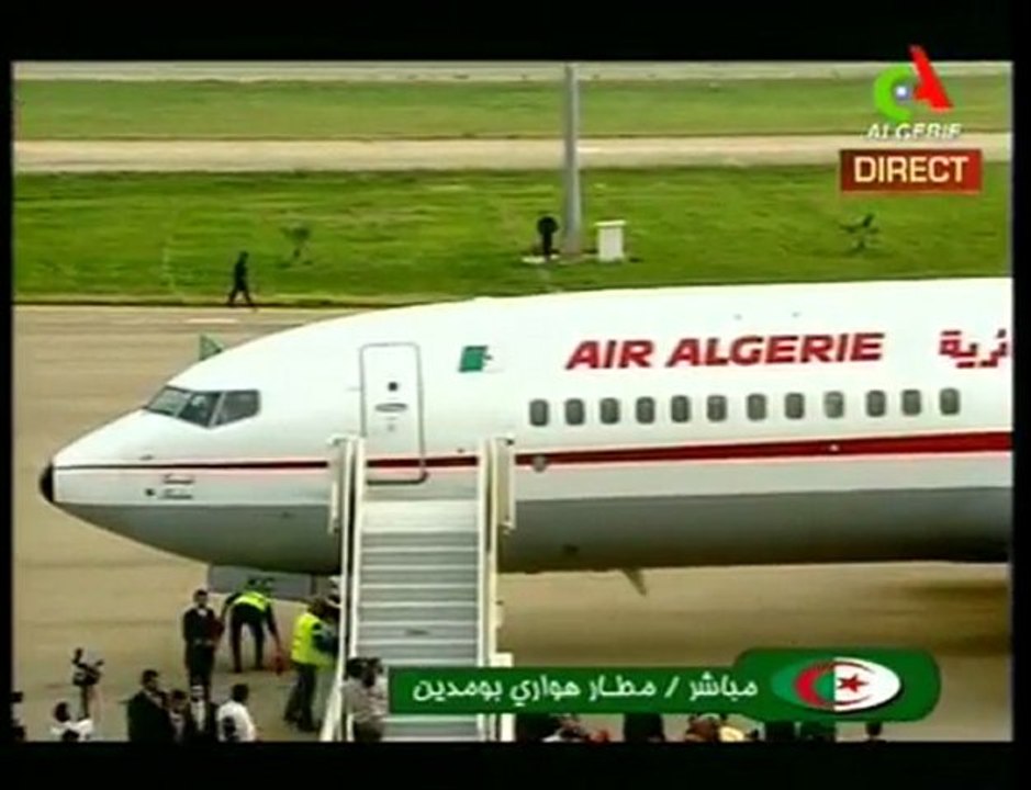 Les Fennecs atterrissent sur le termaque H Boumédiène