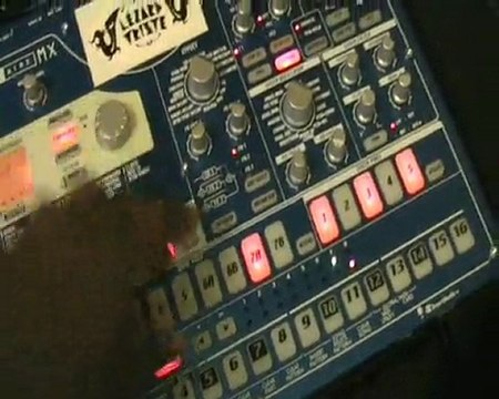 short part of tekno pattern produce by electribe mx