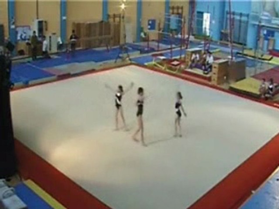 Gymnaestrada Rennes 1er trio accrosport Chartres de Bretagne