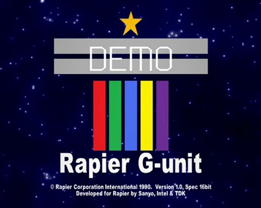 Rapier G-unit system startup
