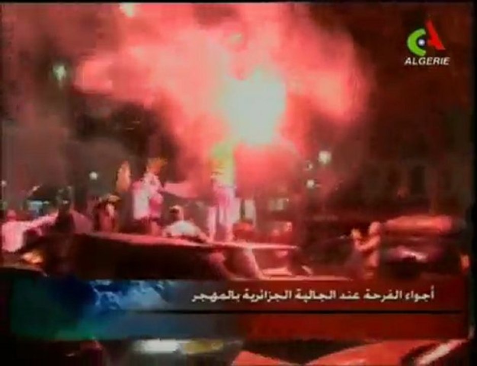 ALGÉRIE VS ÉGYPTE LE JOURNAL DE MINUIT 20 Novembre 2009 4/4