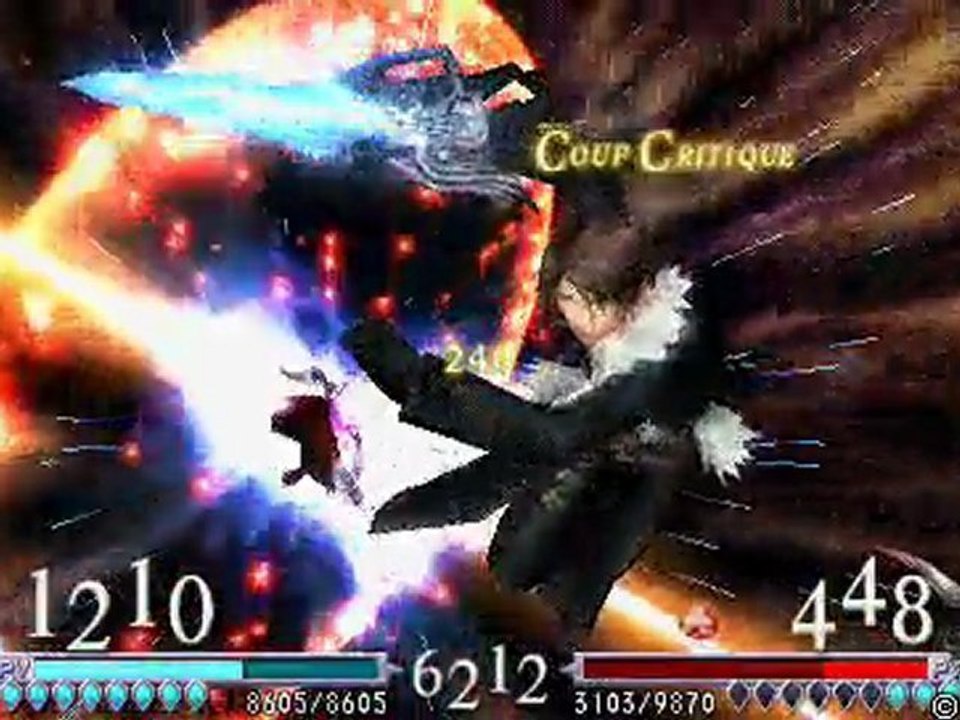 Dissidia Final Fantasy Squall VS Ultimecia