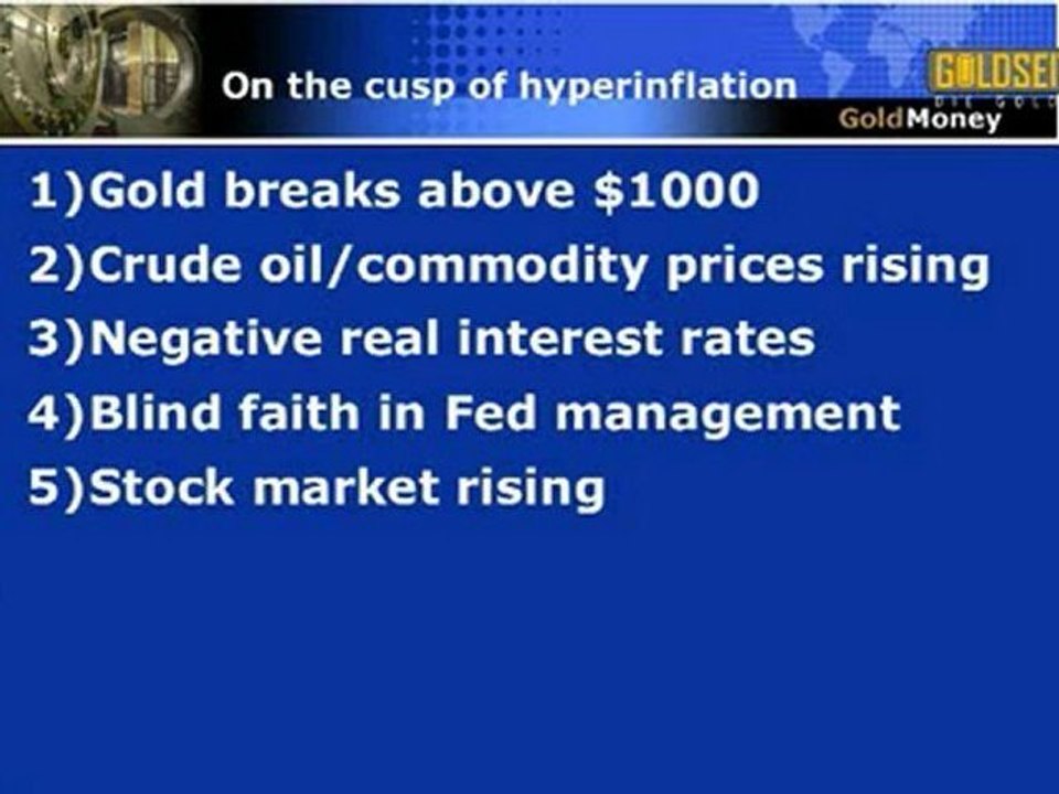 „Die USA an der Schwelle zur Hyperinflation“