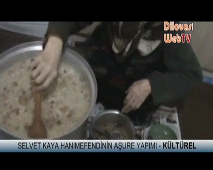 KÜLTÜREL DEĞERLER - AŞURE YAPIMI