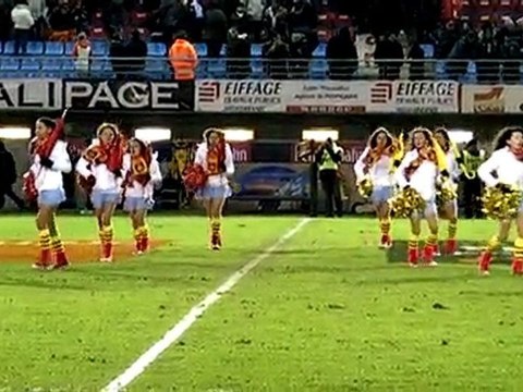 les flammes du roussillon USAP VS Metro Racing