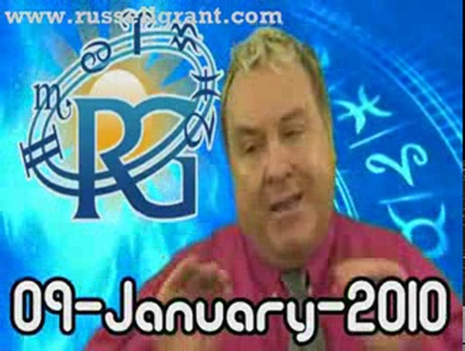 RussellGrant.com Video Horoscope Libra January Saturday 9th