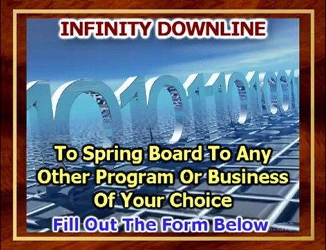 Infinity Downline Peter Wolfing let us be more rich