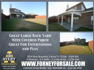 2014 New Braunfels, Forney Tx 75126 - Avery Properties