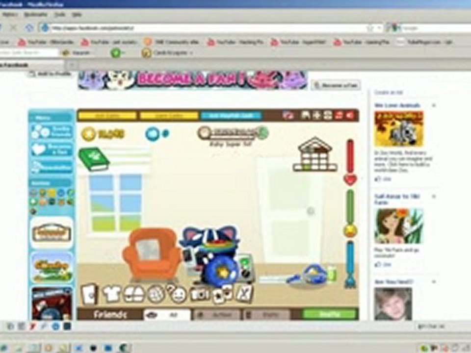 Pet Society Ball/Frisbee Throwing Hack/Money Hack