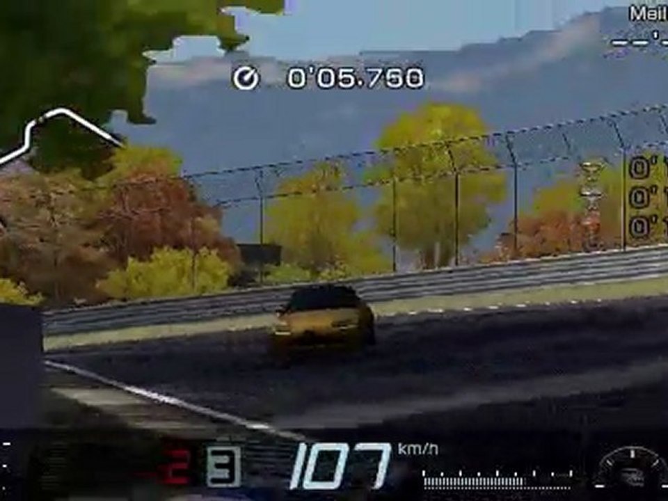 Défi C-2 :  chicane rapide : 2. vue exterieure