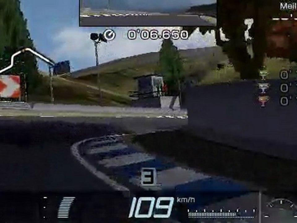Défi C-2 : chicane rapide : 2.vue interieure