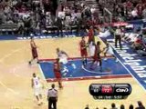 NBA Andre Iguodala goes up high for the monster two-handed s