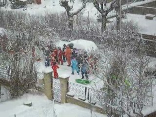 La Bourboule: Départ pour les pistes de luge