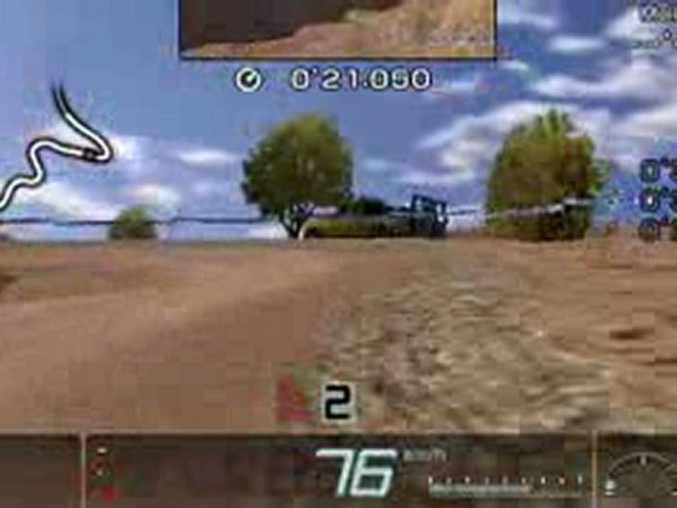 Défi C-5 : Virage combiné avancé, terre. vue interieure