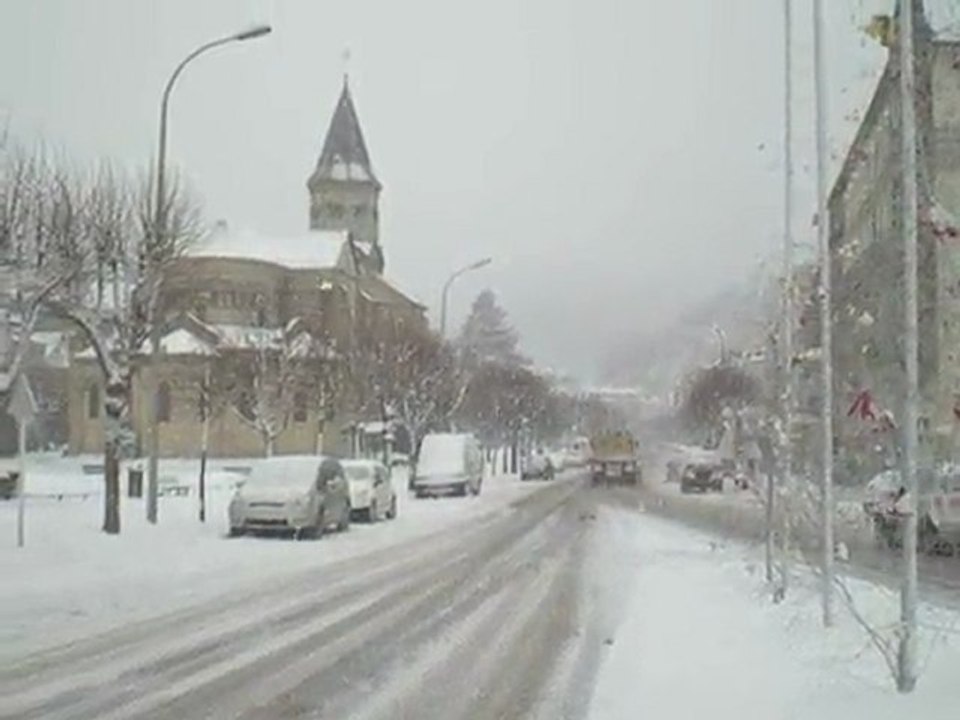 La Bourboule: Hivernale