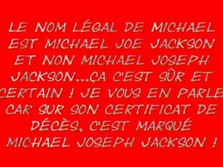 Michael Jackson : la fausse mort partie 3