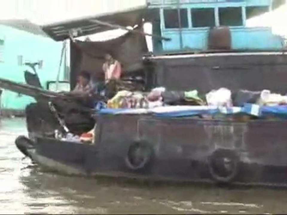 VIETNAM CANTHO GD MARCHE FLOTTANT DELTA MEKONG