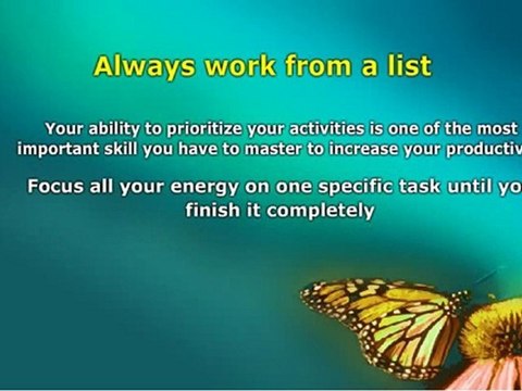 Time Management Tips For Network Marketers