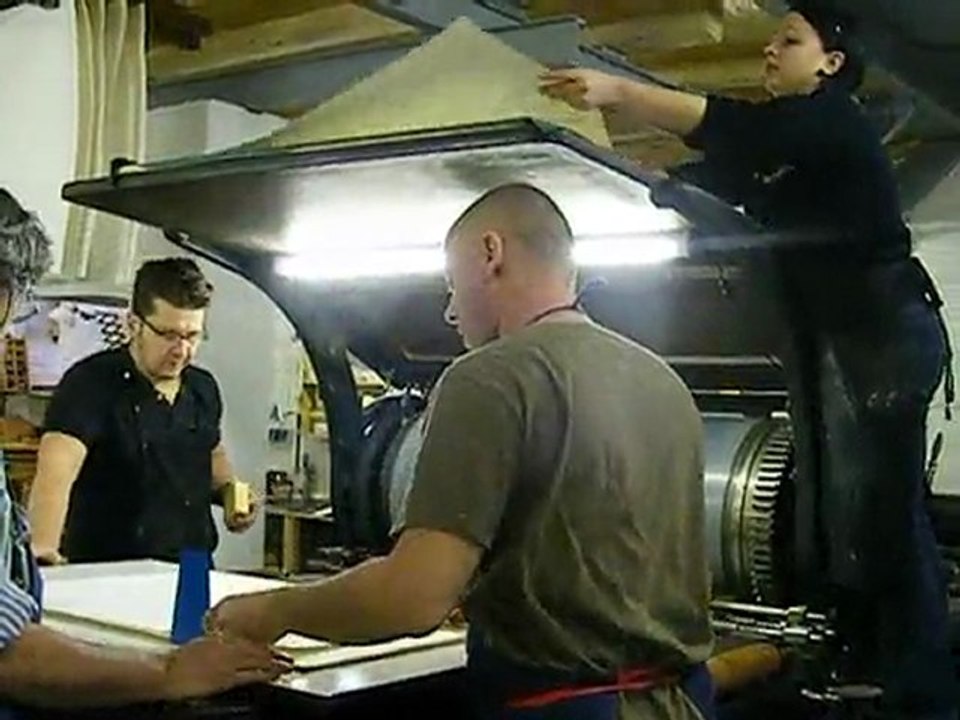 Lithografie 'the Flirt' - Auflagendruck bei STEIN_WERK