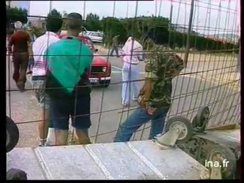 Harkis reportage FR3 manifestations 1991 Jouques et Narbonne