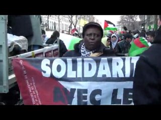 27/12/2009 - Paris - Marche pour Gaza