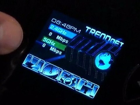 TRENDnet TEW-673GRU 802.11n router adds color LCD and more