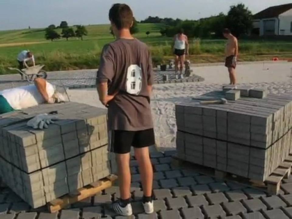 Parkplatzbau 2005