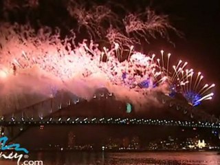 Sydney's New Year's fireworks 2010