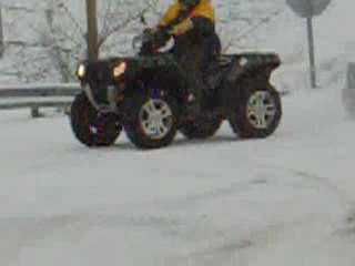 quad sur neige part 2