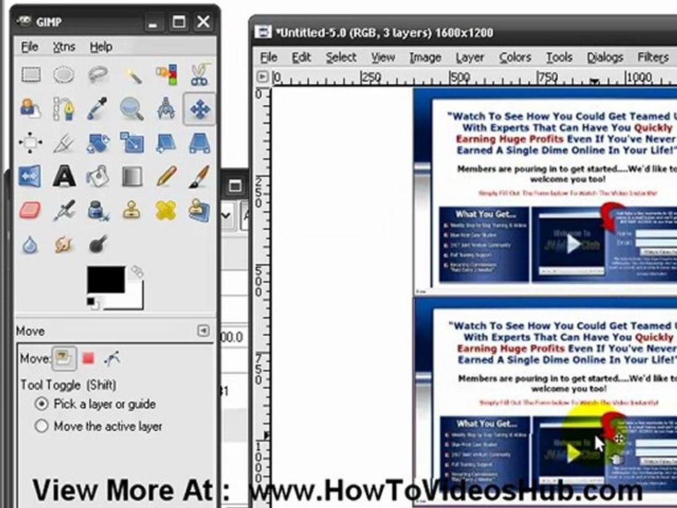 How To Create Web 2.0 reflections Or Shadows Using Gimp