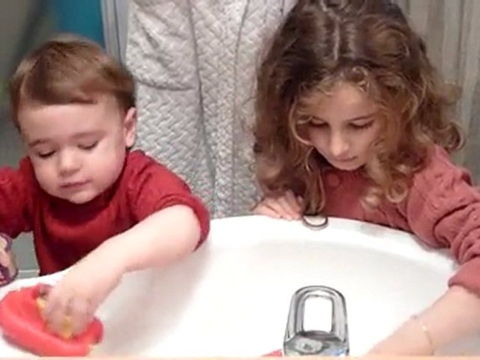 avec ma cousine Lucie !