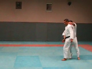 Ushiro Katate dori kubi Shime