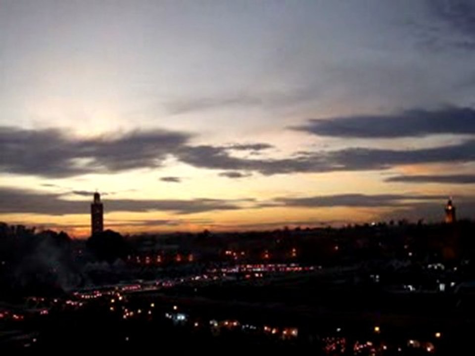Adhân place Jemmâa-el-Fna Marrakech