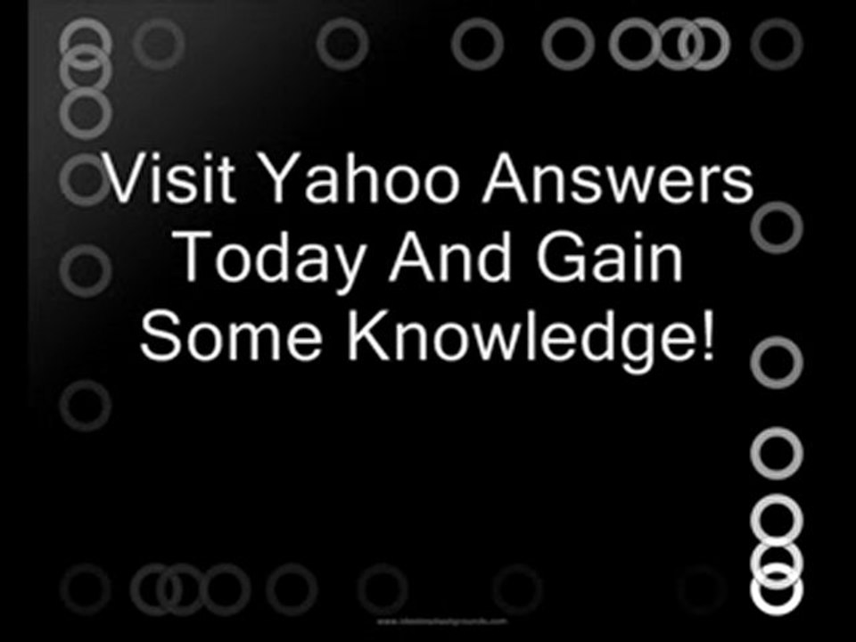 yahoo answers