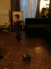 Séance de danse entre frère et soeur !